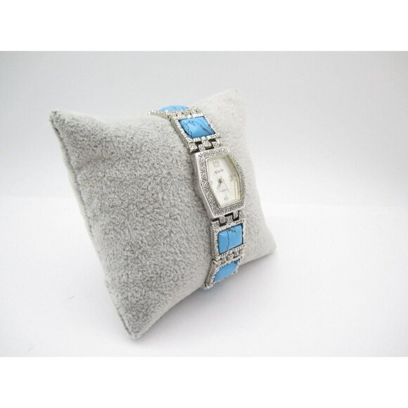 Women Novelle Quartz WR Analog 21mm Dial Causal Tank Style Watch (G446) - Picture 6 of 10